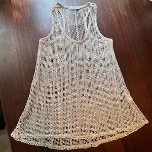 Body Central Tank .size Med . Beige